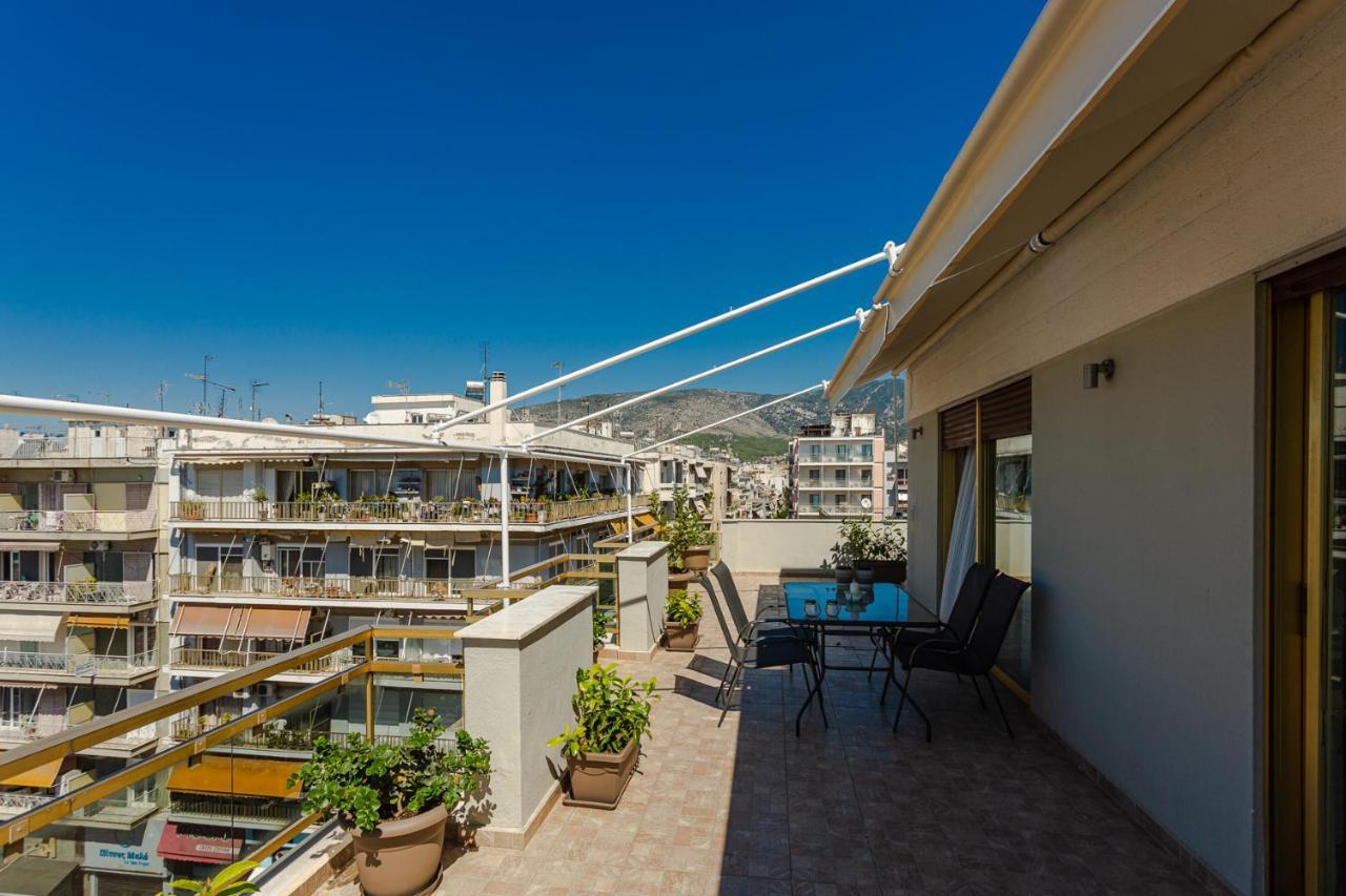 Апартаменты Cozy Seaside Penthouse With Sea & Mountain View. Волос Экстерьер фото